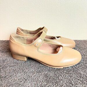 Bloch Womens Annie Tyette‎ Caramel Tan Tap Dance Shoes Size 5